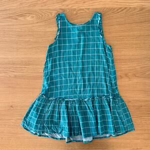 Peek Windowpane Check Dropwaist Dress
